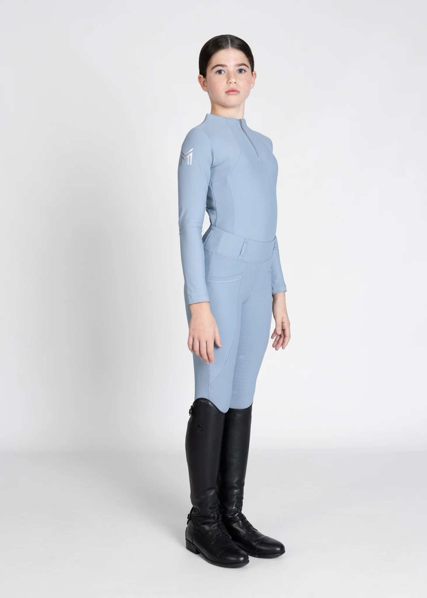 YR Long Sleeve Base Layer (Aqua) - Image 10