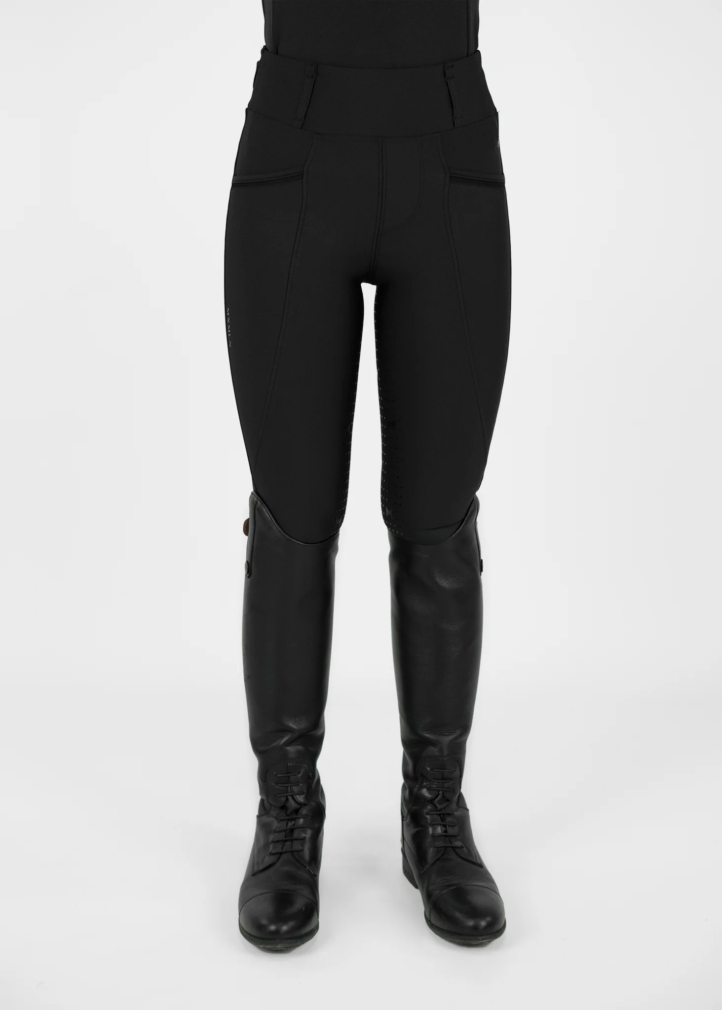 YR Pro Riding Leggings (Black) - Image 4