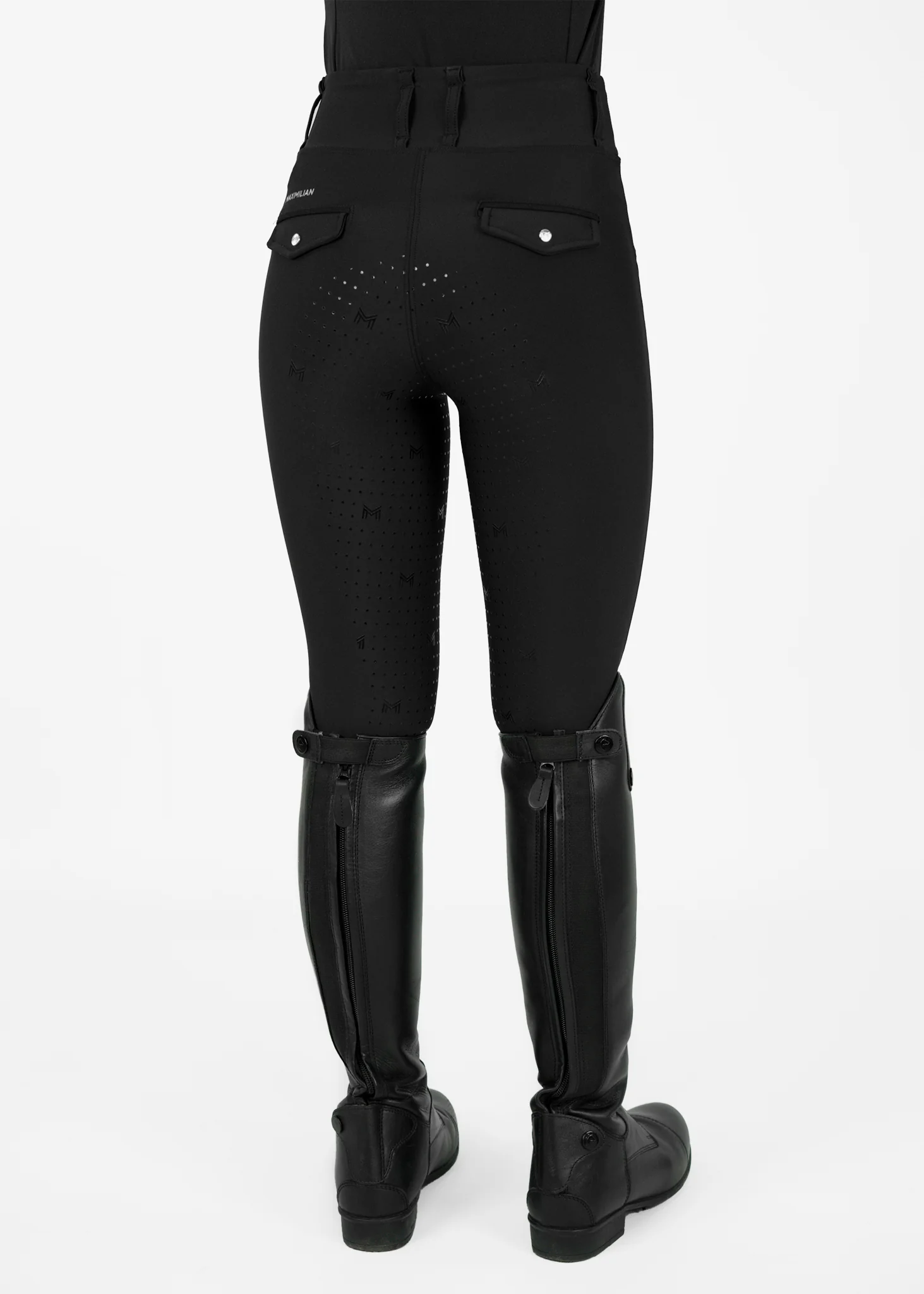 YR Pro Riding Leggings (Black) - Image 7