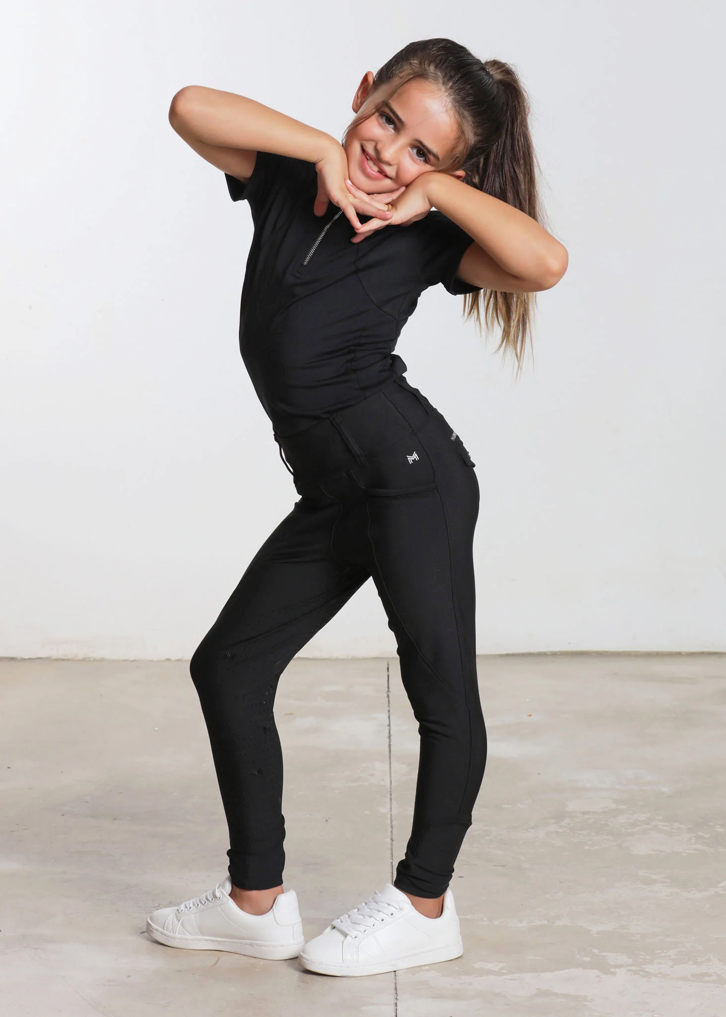 YR Pro Riding Leggings (Black) - Image 8