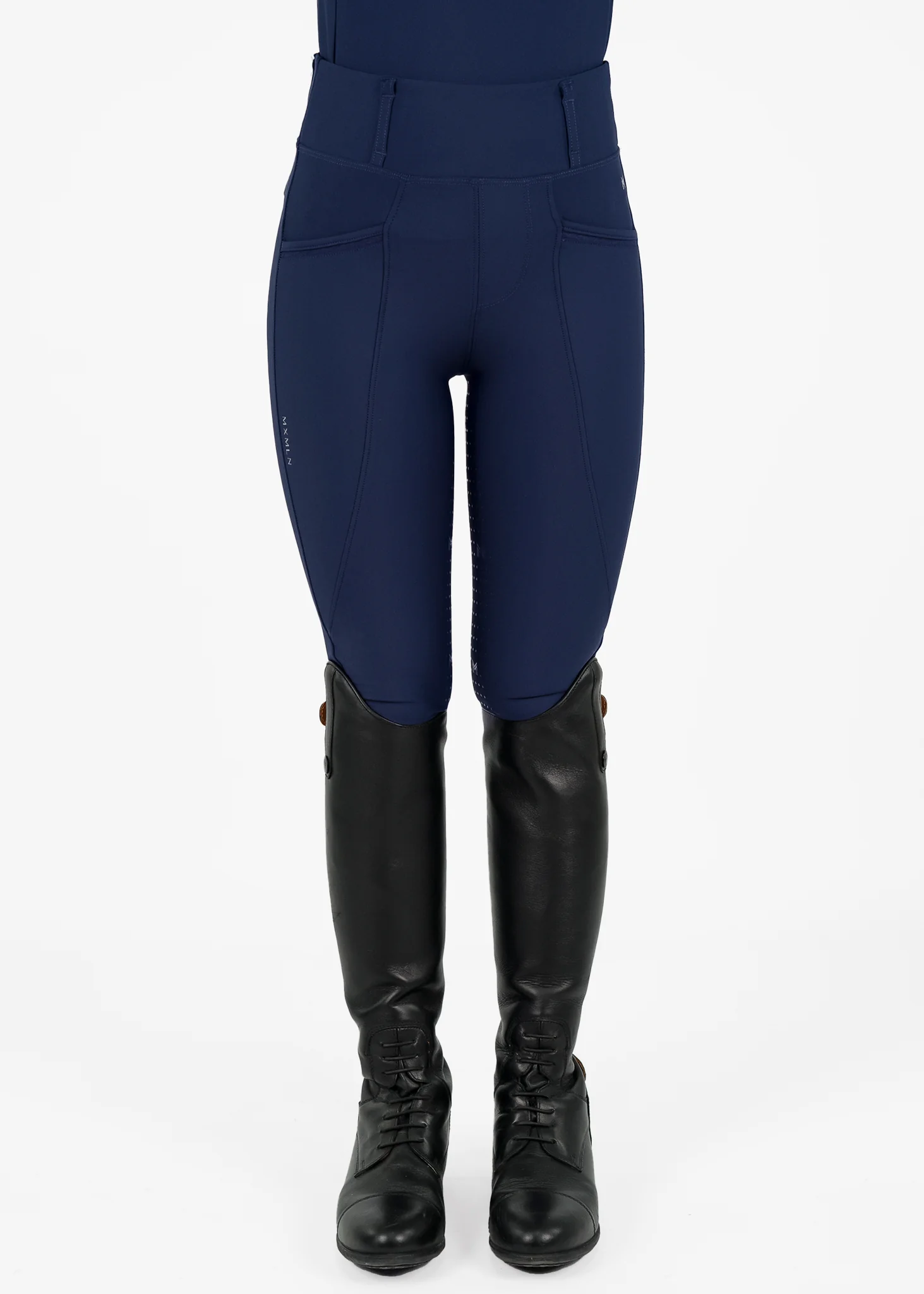 YR Pro Riding Leggings (Navy) - Image 4