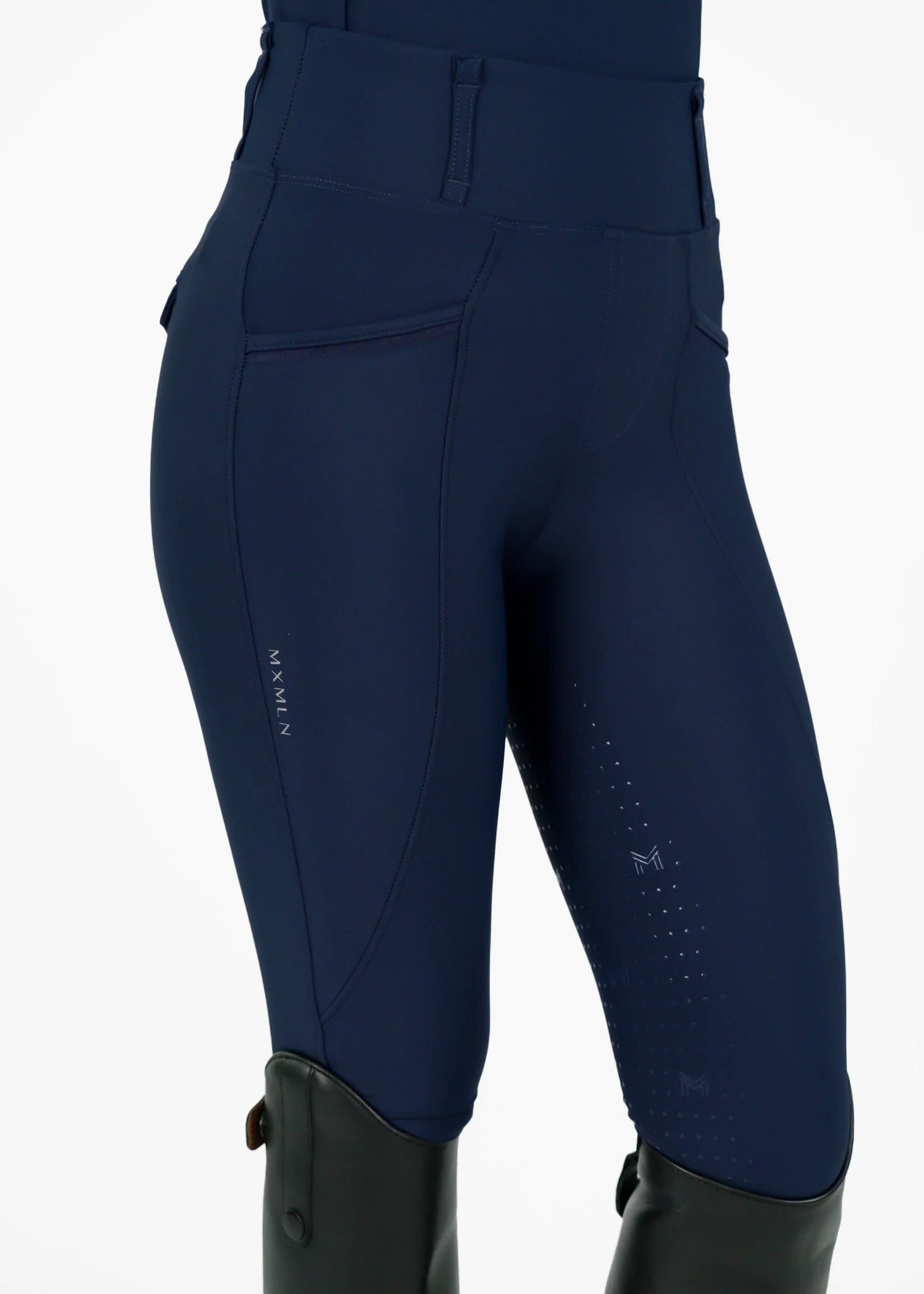 YR Pro Riding Leggings (Navy) - Image 5