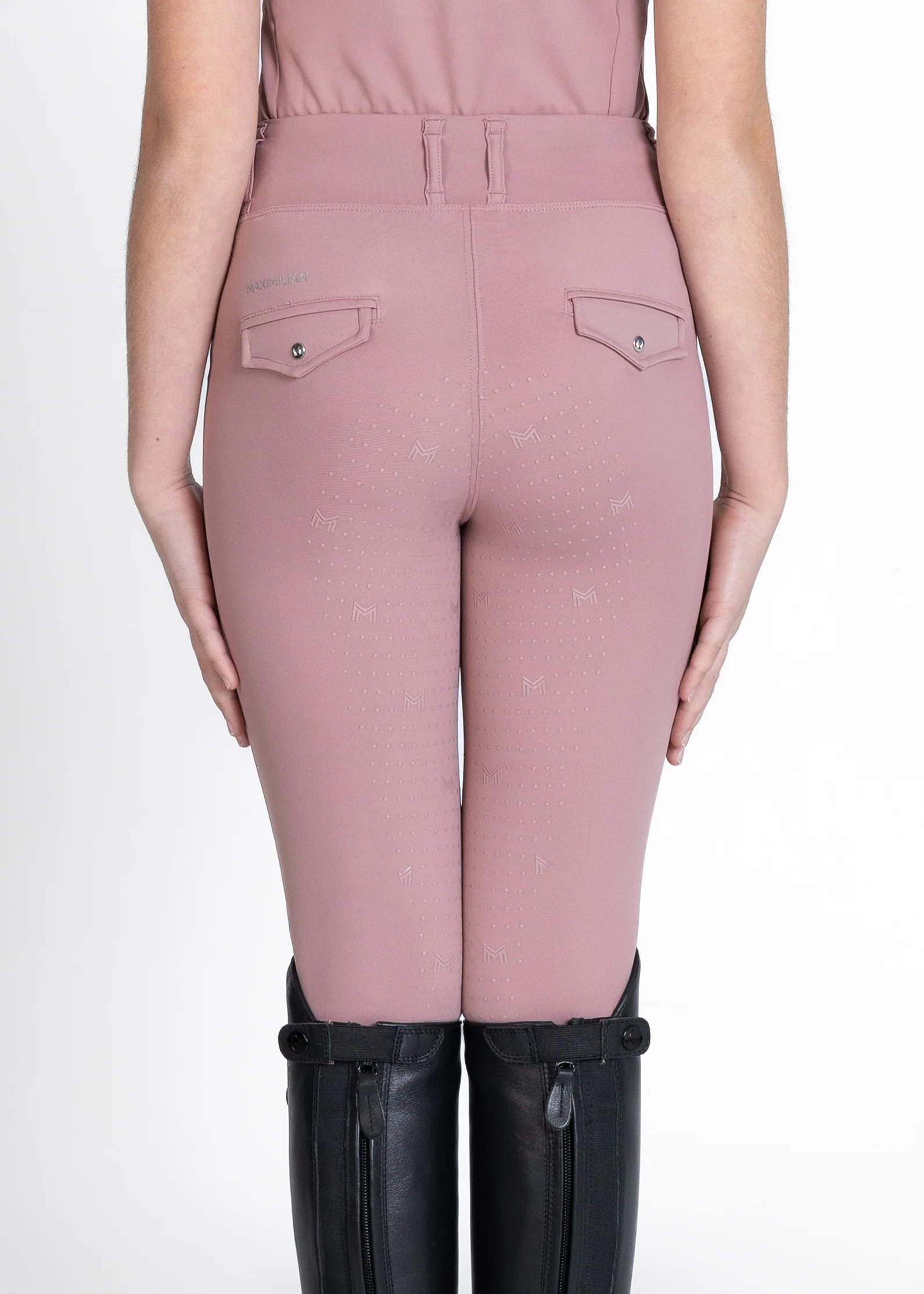 YR Pro Riding Leggings (Rose Taupe) - Image 4