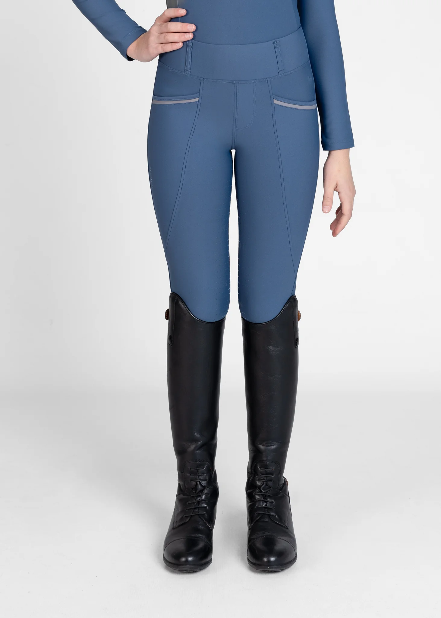 YR Pro Riding Leggings (Sailor) - Image 3