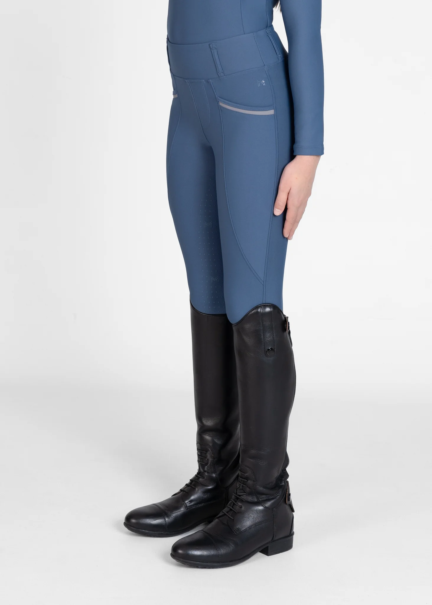 YR Pro Riding Leggings (Sailor) - Image 4
