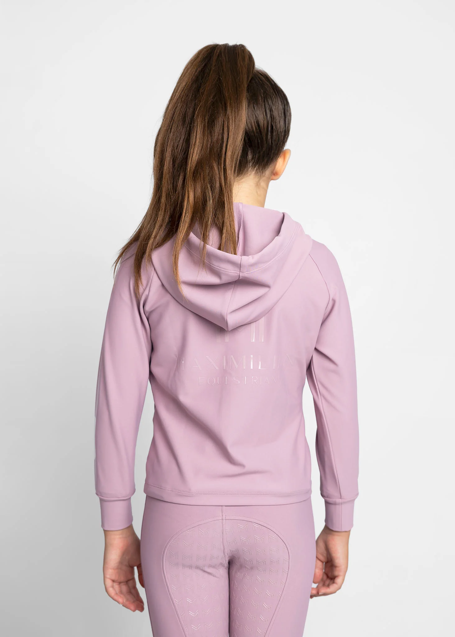 YR Reflection Zip Hoodie (Mauve) - Image 4
