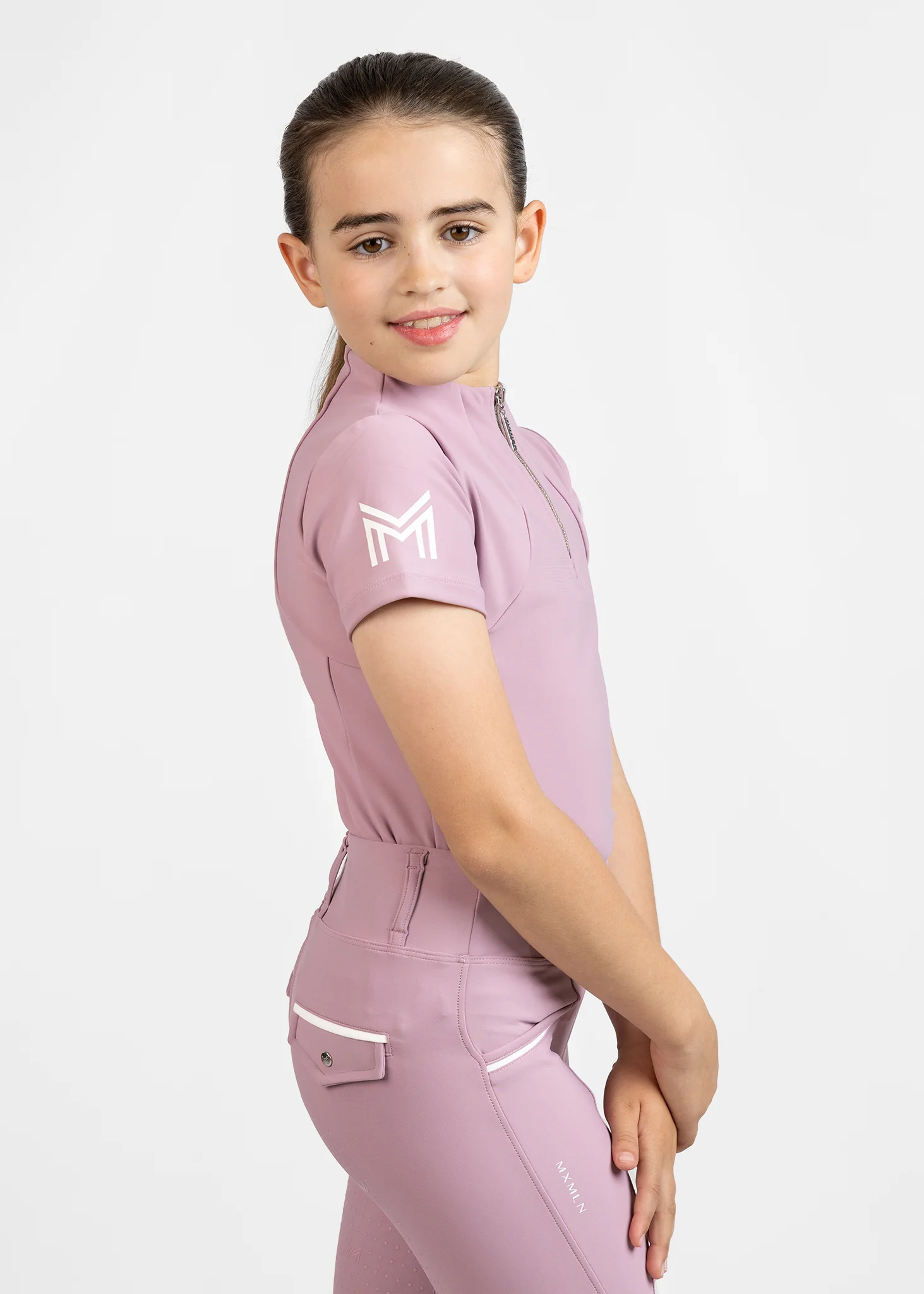 YR Short Sleeve Base Layer (Mauve) - Image 3