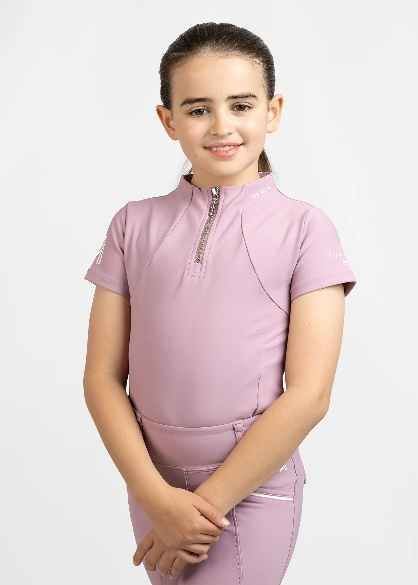 YR Short Sleeve Base Layer (Mauve) - Image 4