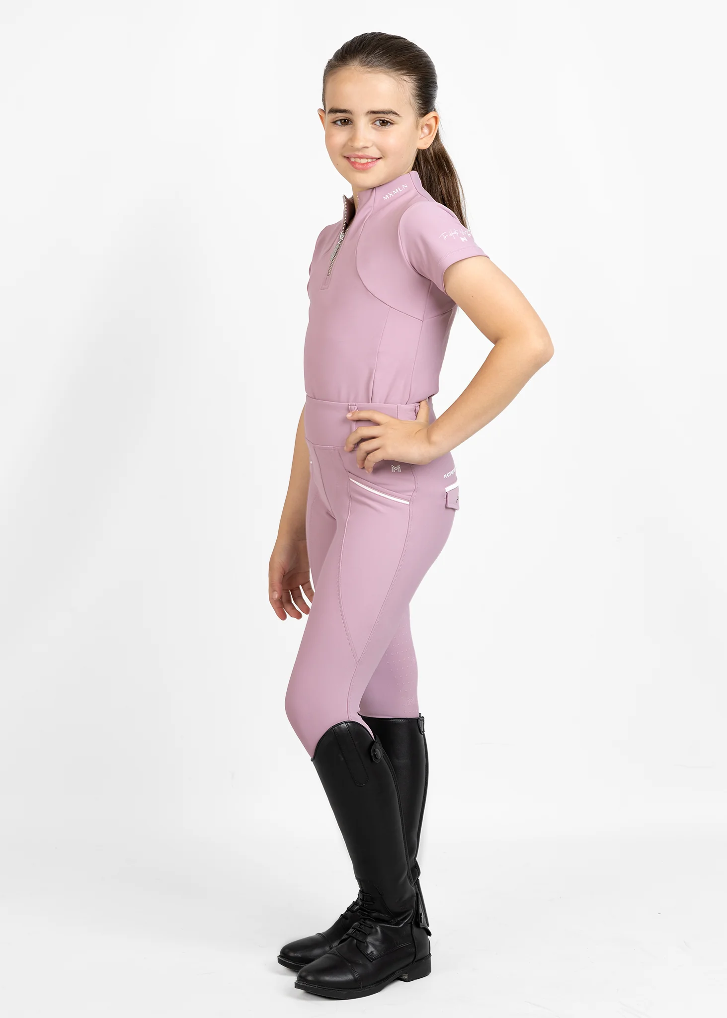 YR Short Sleeve Base Layer (Mauve) - Image 7