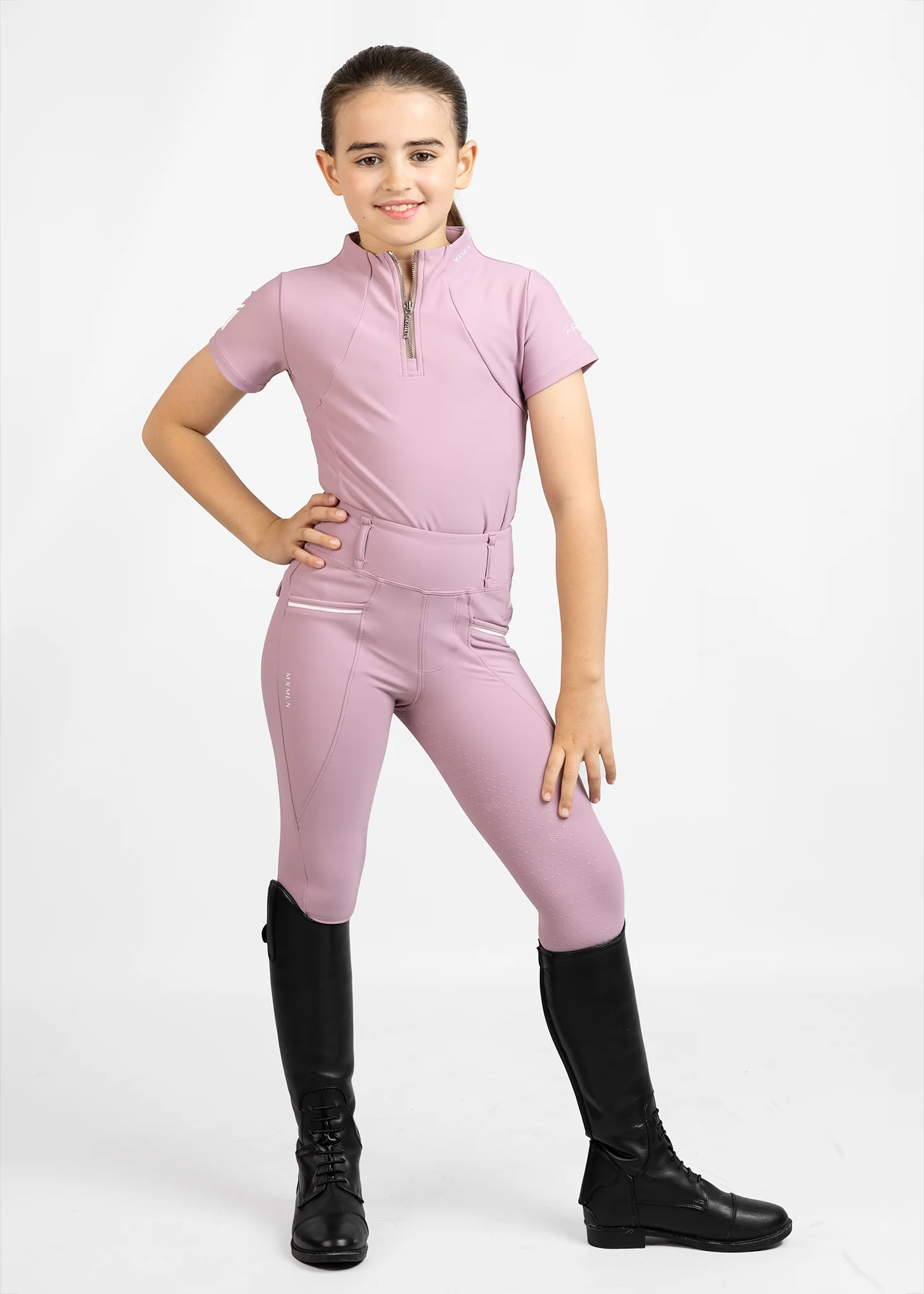 YR Short Sleeve Base Layer (Mauve) - Image 8