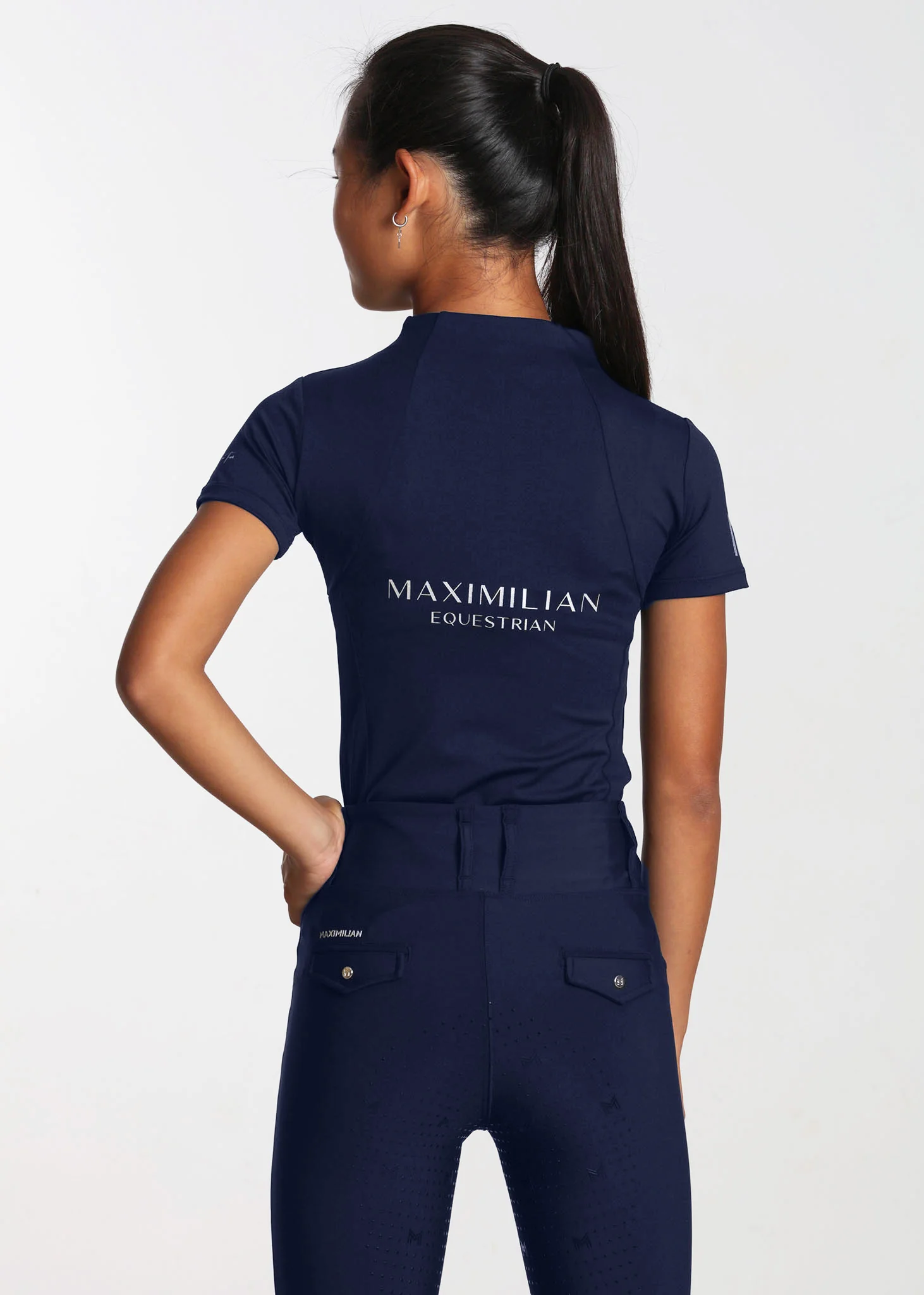 YR Short Sleeve Base Layer (Navy) - Image 4