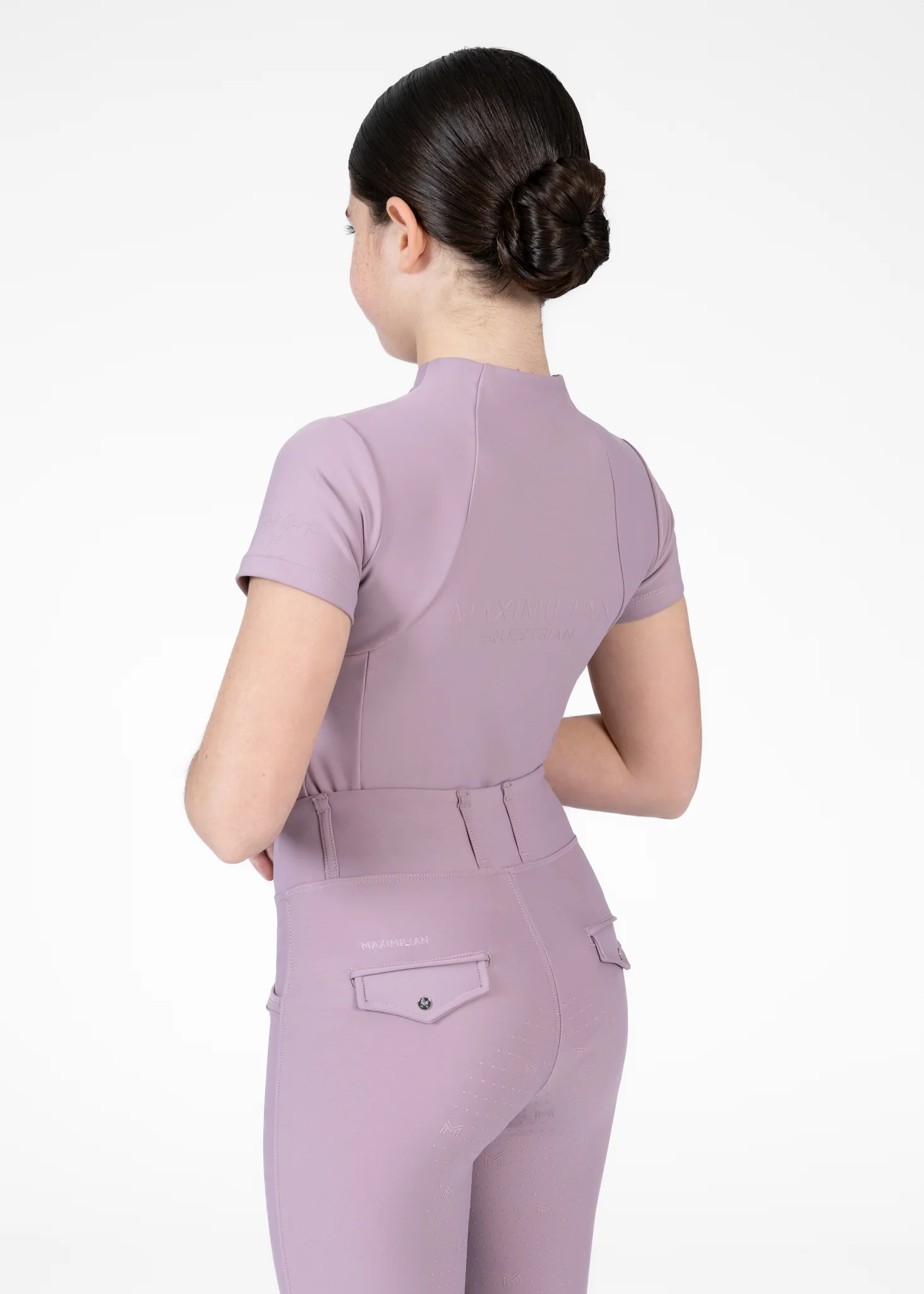 YR Short Sleeve Base Layer (Orchid) - Image 3