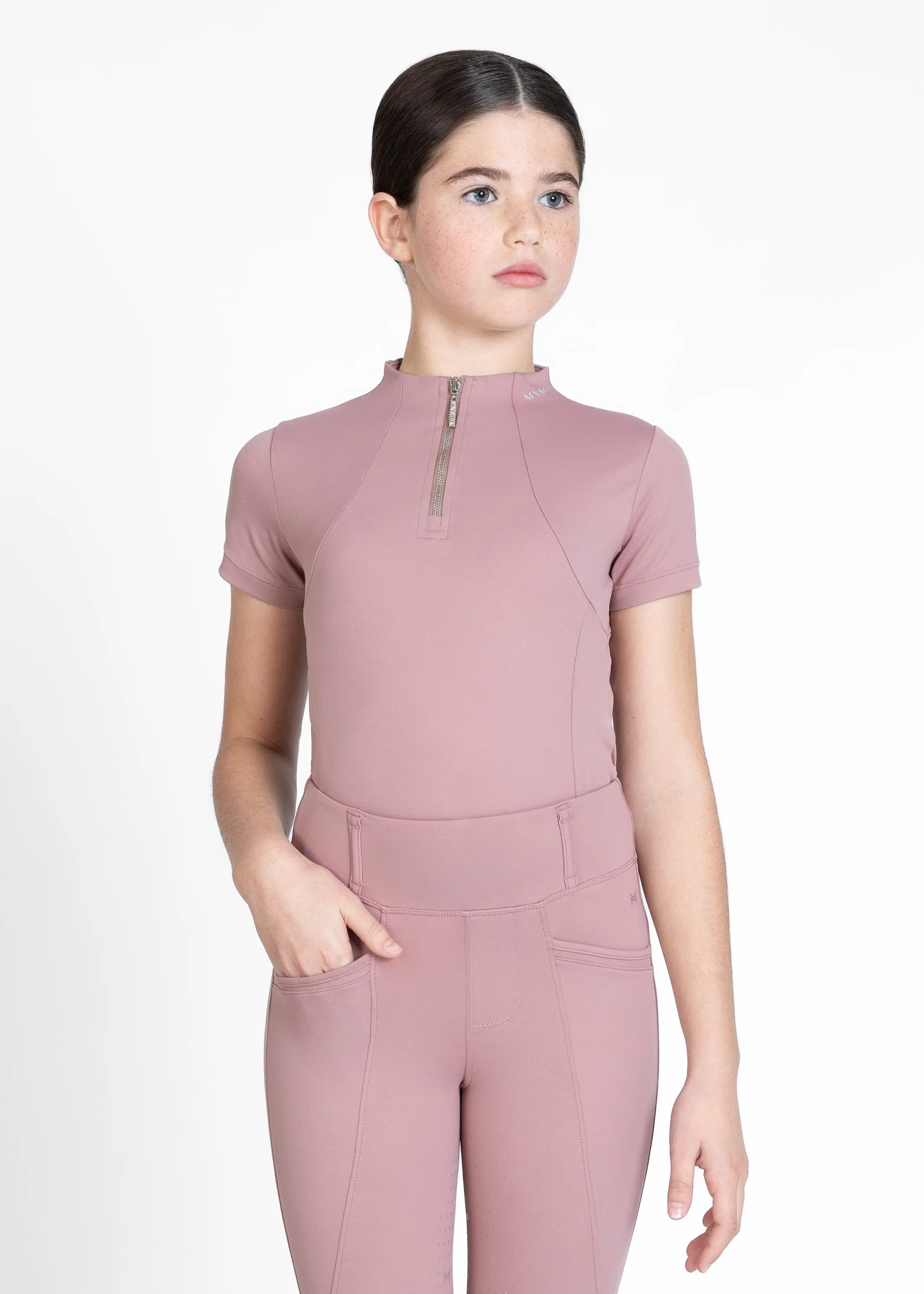 YR Short Sleeve Base Layer (Rose Taupe) - Image 6