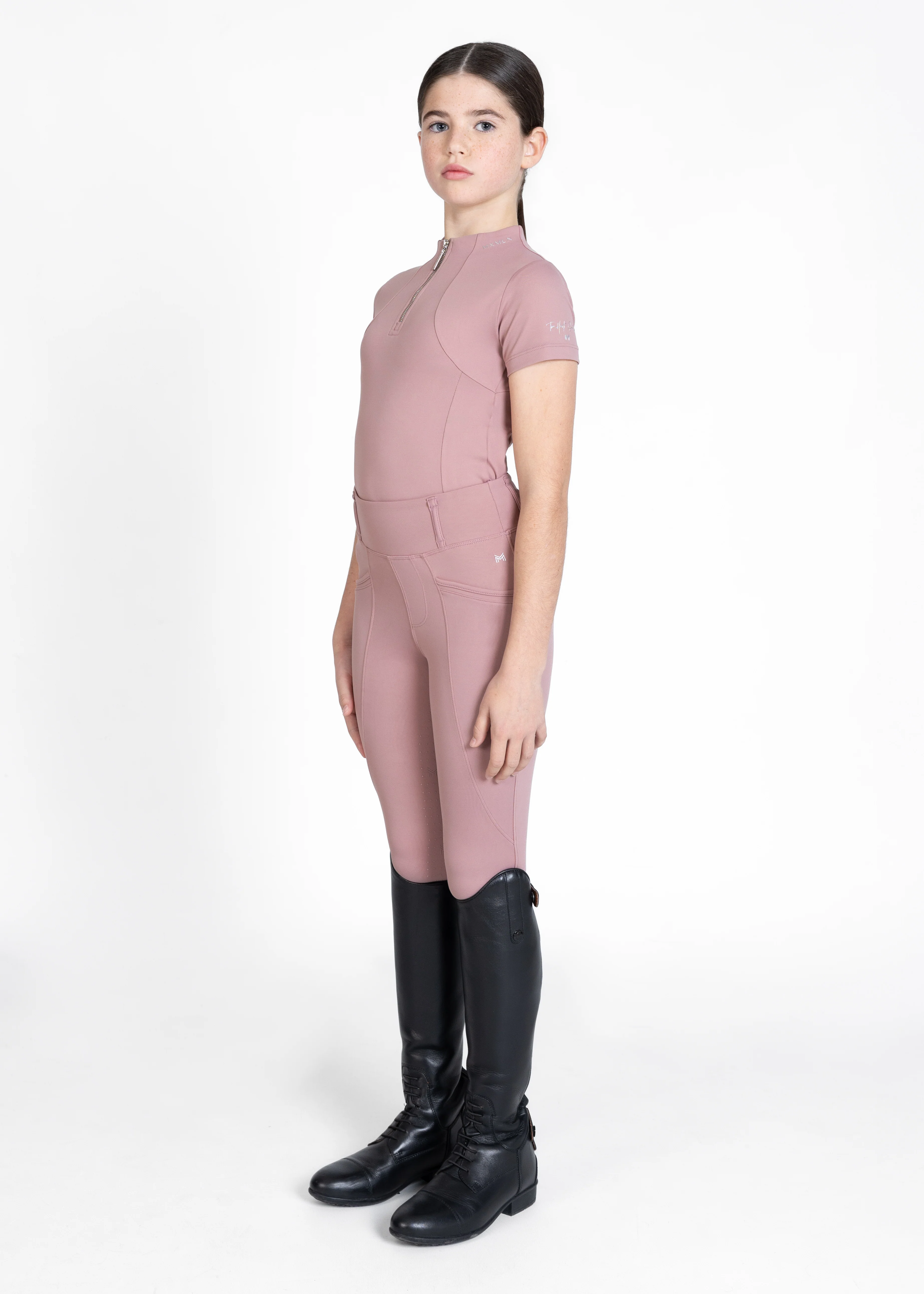 YR Short Sleeve Base Layer (Rose Taupe) - Image 9