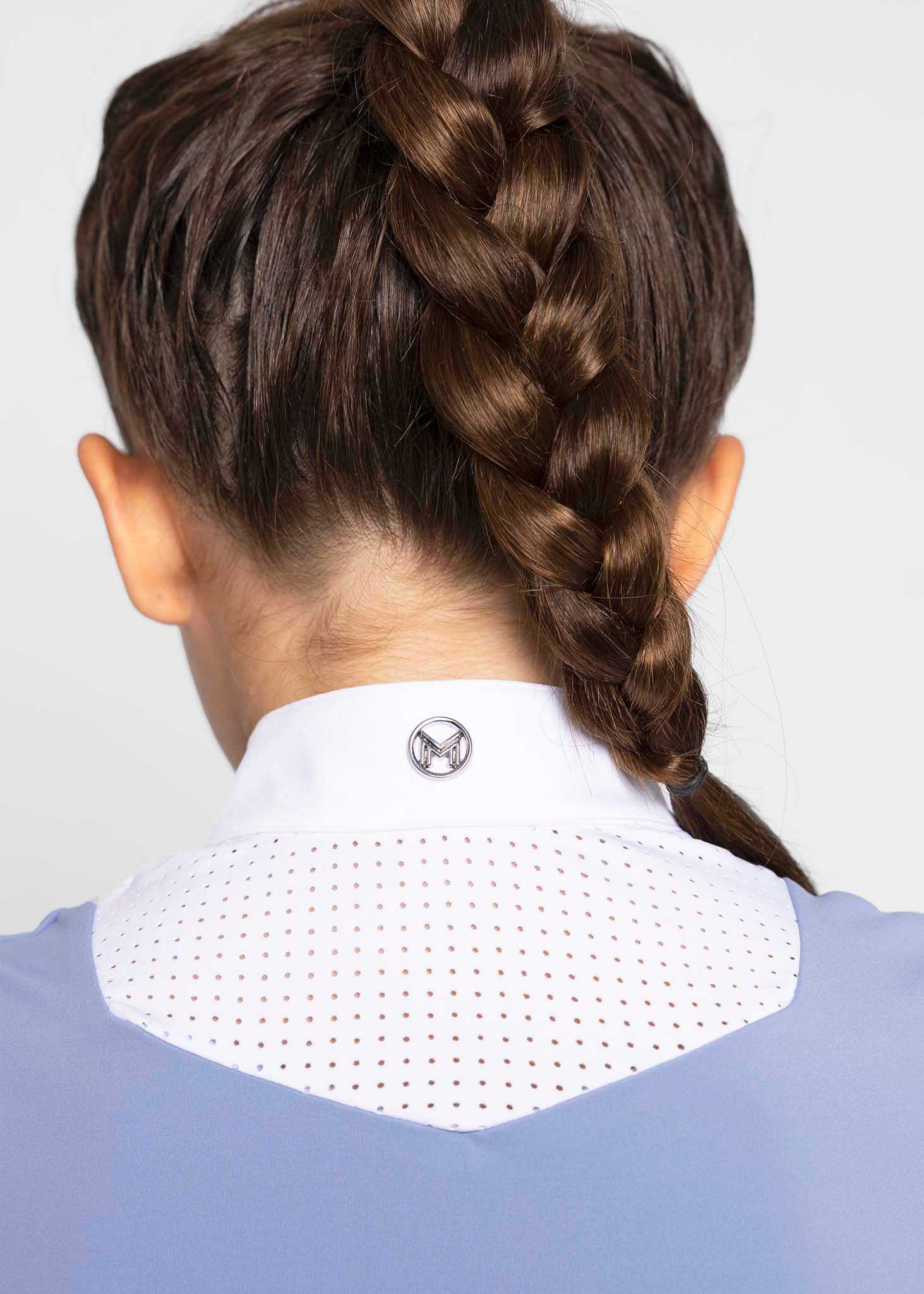 YR Sienna Short Sleeve Show Shirt (Iris Blue) - Image 5