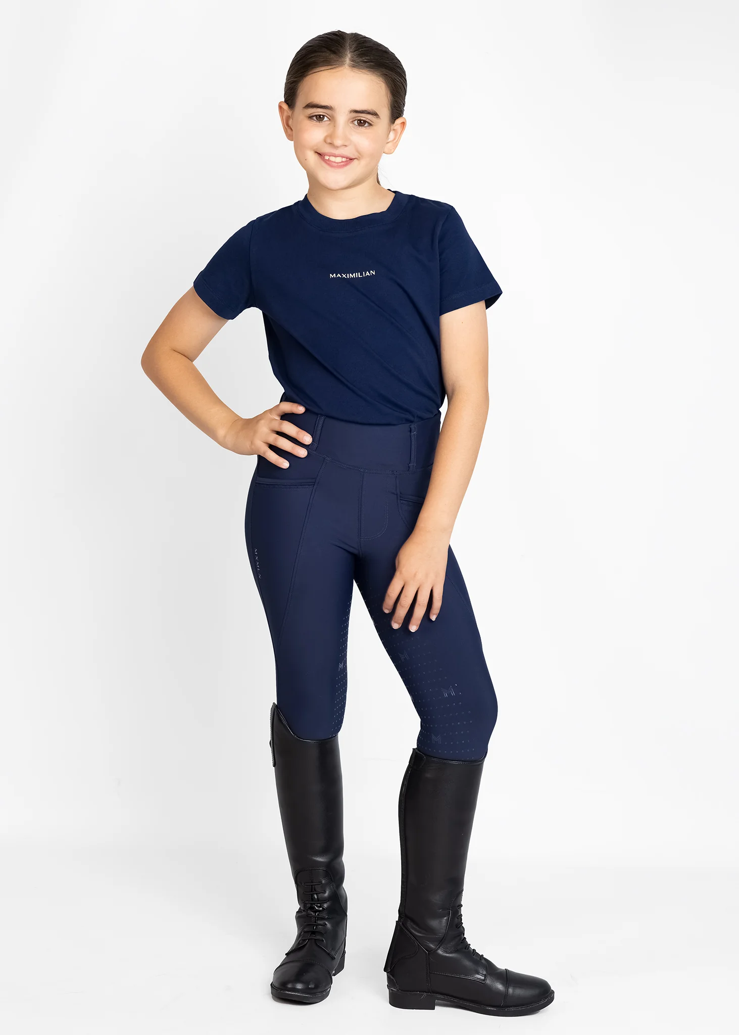 YR Symbol T-Shirt (Navy) - Image 6