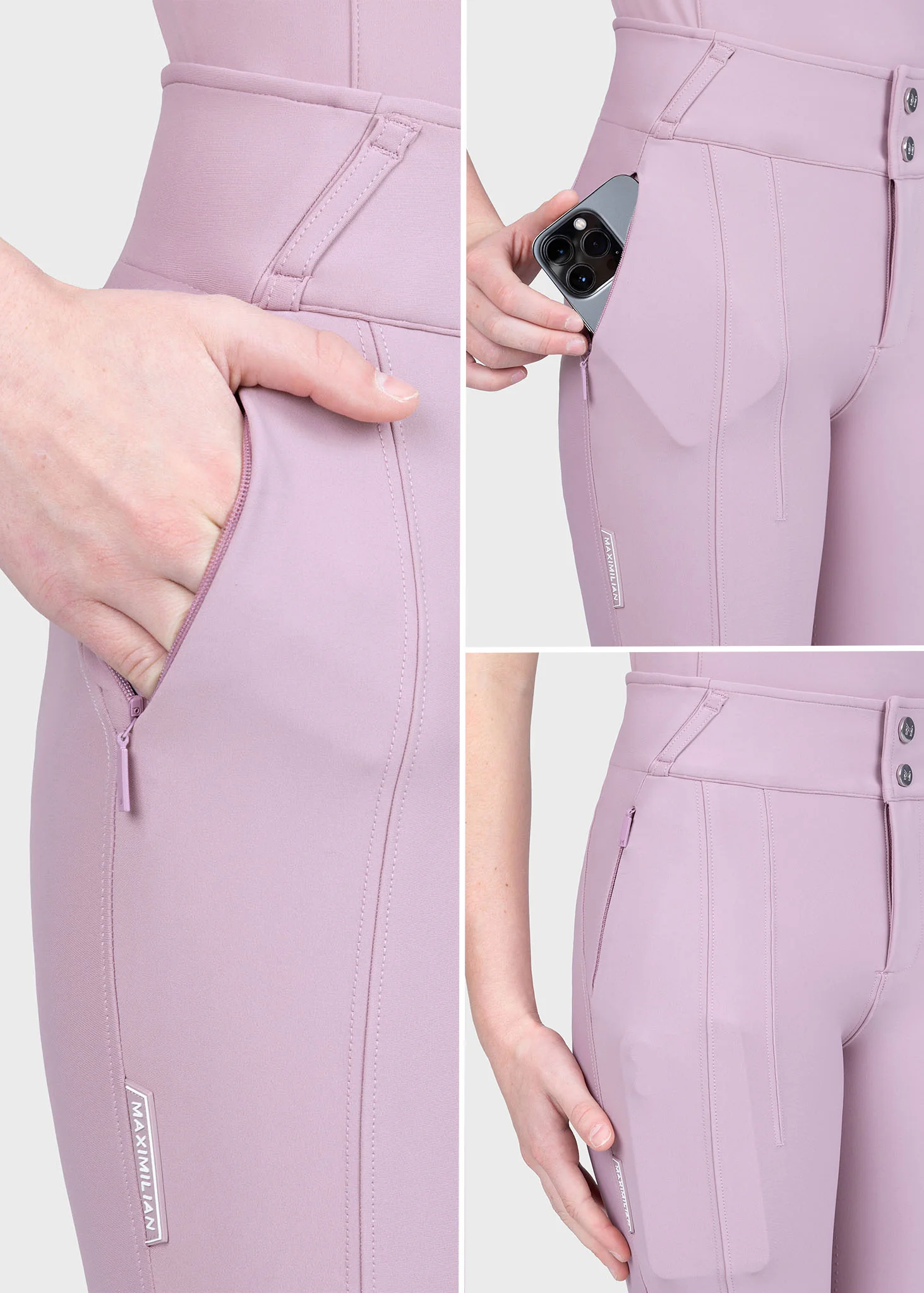YR Vision Breeches (Mauve) - Image 8